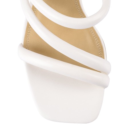 Limited Time Offer Spence Heeled Sandals - Chalk Leather Limited Stock