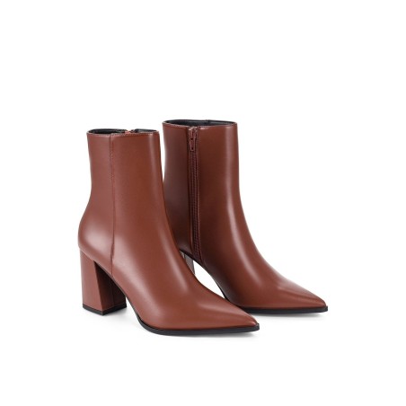 Limited Time Offer Willing Ankle Boots - Rust Leather Immediate Availability