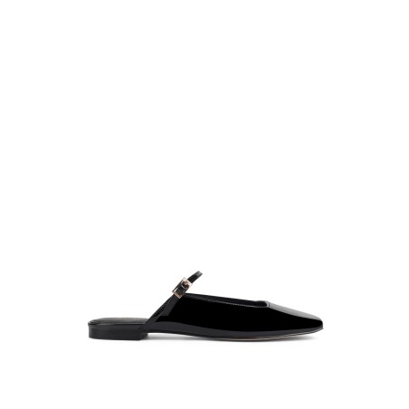 Limited Time Offer Xanthe Mary Jane Mules - Black Patent Leather New Stock