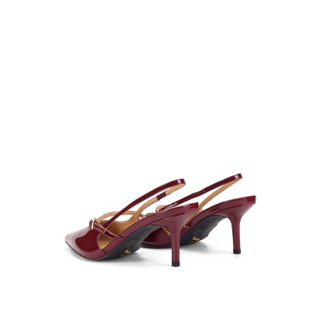 Limited Time Offer York Slingback Heel - Wine  Patent Leather Ready for Shipment