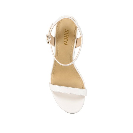 Limited Time Offer Baby Wedge Sandals - Chalk Leather New Release