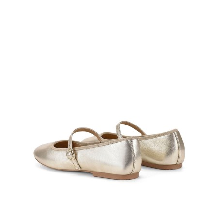 Limited Time Offer Bailey Flats - Gold Leather Fresh Release