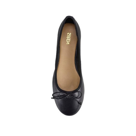 Limited Time Offer Ballet Flats - Black Leather Immediate Availability