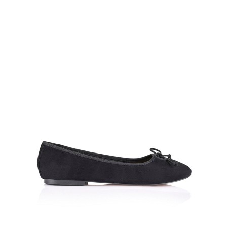 Limited Time Offer Ballet Flats - Black Suede