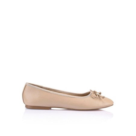 Limited Time Offer Ballet Flats - Nude Leather Hot New Item