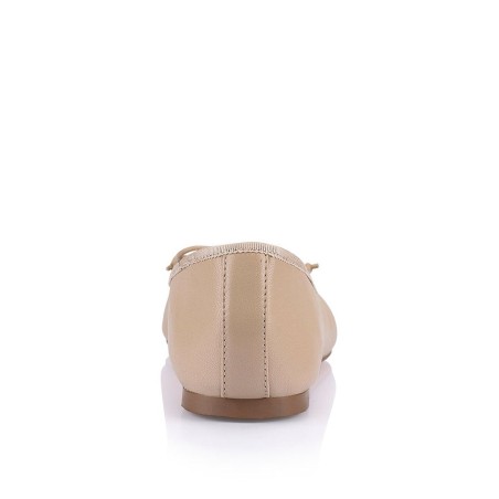 Limited Time Offer Ballet Flats - Nude Leather Hot New Item