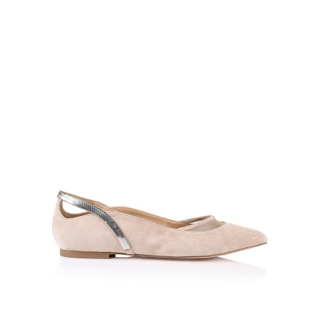 Limited Time Offer Racquel - Nude Suede Fresh Release