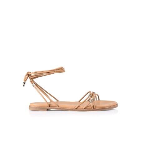 Limited Time Offer Tully Sandals - Caramel Leather