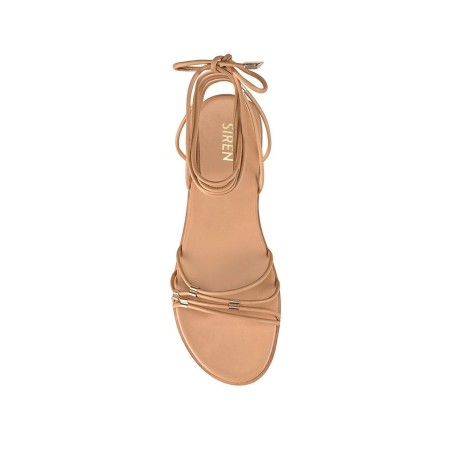 Limited Time Offer Tully Sandals - Caramel Leather