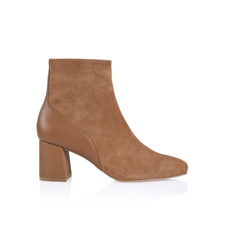 Limited Time Offer Julita Ankle Boot - Hazelnut Kid Suede Available Now