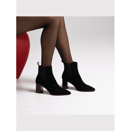 Limited Time Offer Bueller Ankle Boot - Black Suede Hot New Item