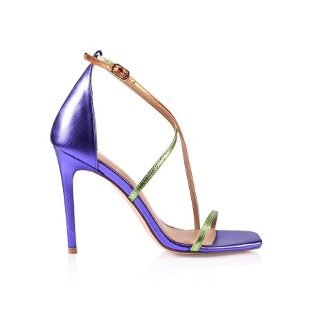 Limited Time Offer Dancer Stiletto Heels - Purple Multi On Hand Now