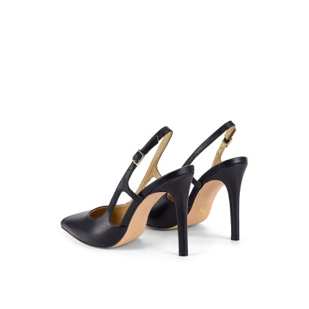 Limited Time Offer Cipriani Stiletto Pump - Black Leather Just In