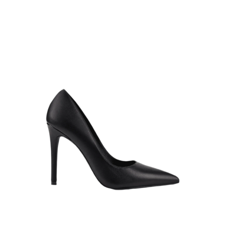 Limited Time Offer Circa Stiletto Pumps - Black Leather New Release