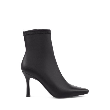 Limited Time Offer Dillon Stretch Ankle Boots - Black Stretch Leather Limited Stock