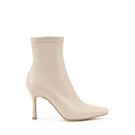 Limited Time Offer Dillon Stretch Ankle Boots - Bone Stretch Leather Immediate Availability