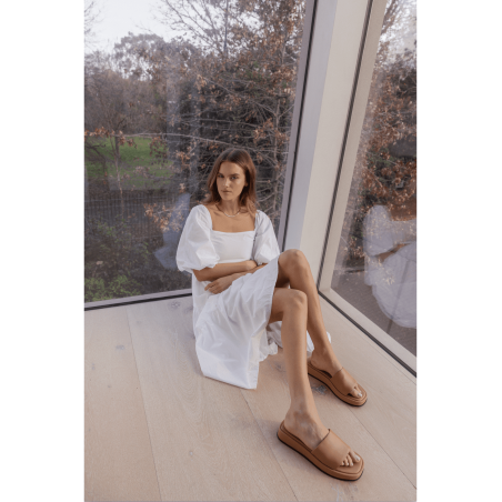 Limited Time Offer Morris Flatform Sandals - Soft Tan Just Launched