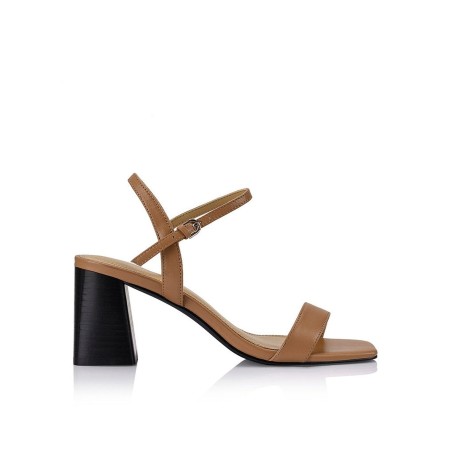 Limited Time Offer Steele Heeled Sandals - Soft Tan Leather Hot New Item