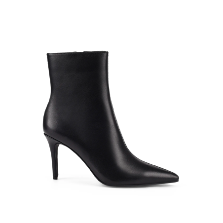 Limited Time Offer Wisp Ankle Boots - Black Leather